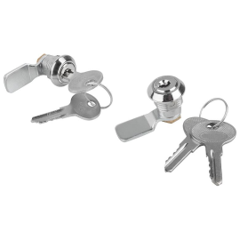 K0520 (K0521) Замки поворотные короткие с ключами