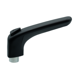 K0981 Рычаги зажимные из пластика и стали с кнопкой, ВР