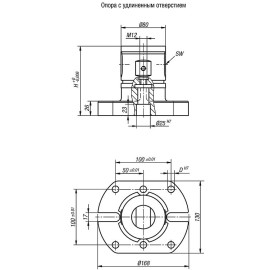 K0960 Модули зажимные UNI lock для 5 осевой обработки, 80 мм