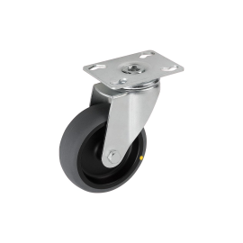 K1760 Ролики антистатические усиленные с крепежной пластиной