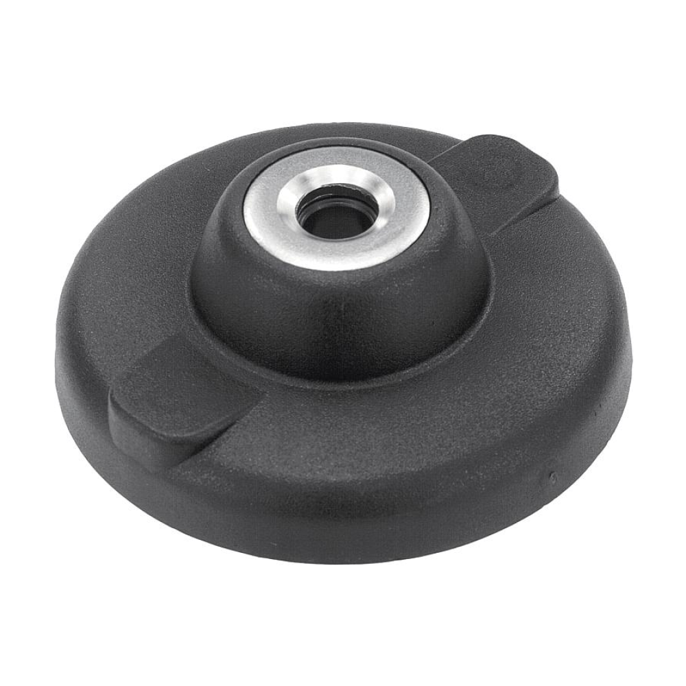 K0424 Основания подвижных опор из усиленного пластика, 4°