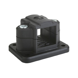 K0480 Зажимы для квадратных труб фланцевые из пластика