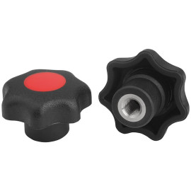 K0154 Ручки DIN 6336 из пластика и нержавеющей стали