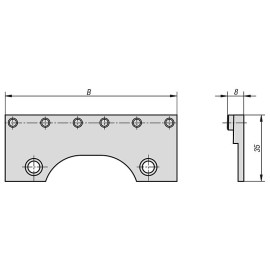 K0975 Губки с зажимными головками для подвижных кулачков Compact