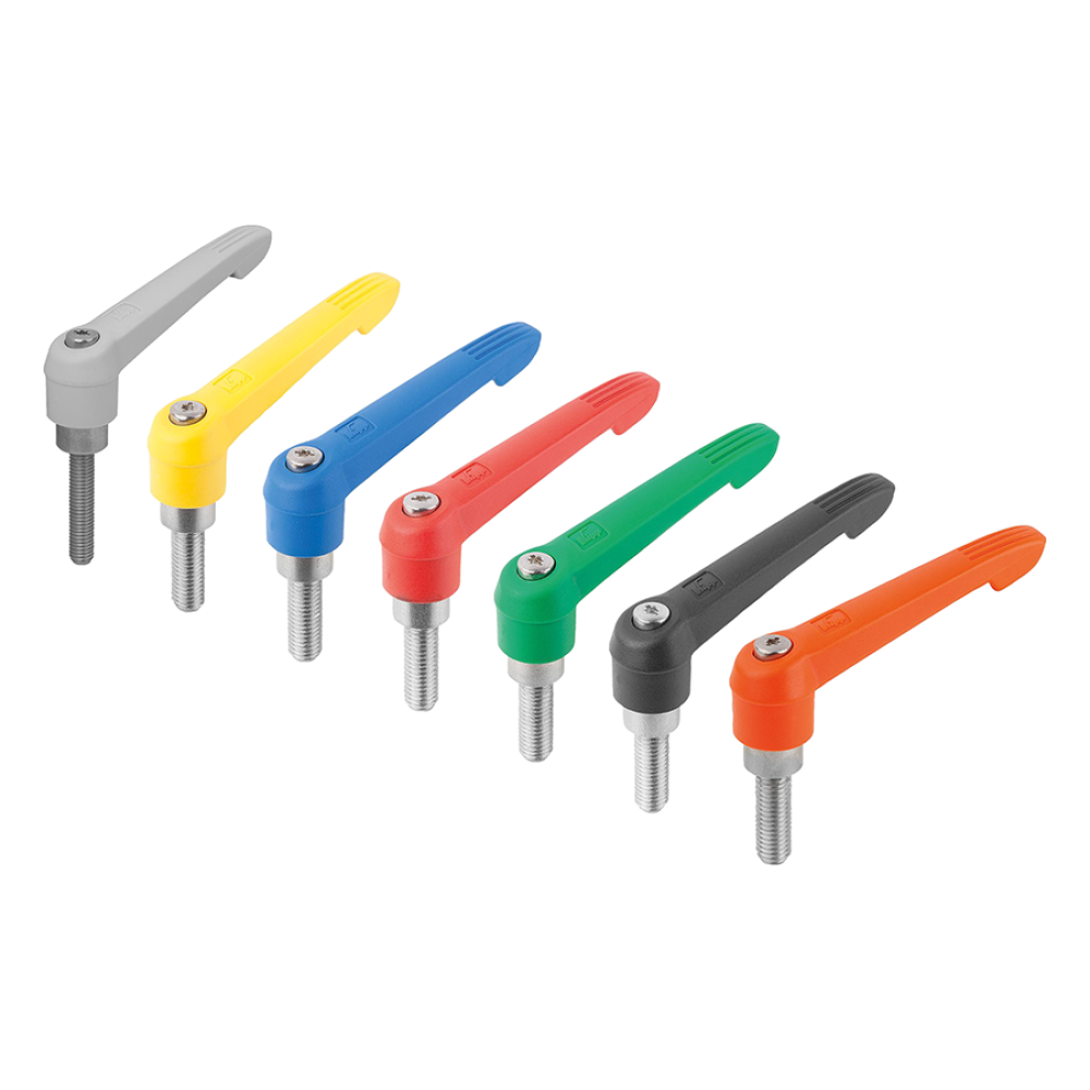 K0270 Рычаги зажимные NOVOgrip из пластика и нержавеющей стали, НР