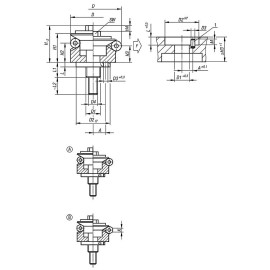 K0644 Зажимы самоцентрирующиеся с установочными элементами