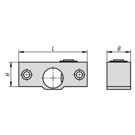 K1377 Редукторы угловые для вращения вала тисков NC (K1238)