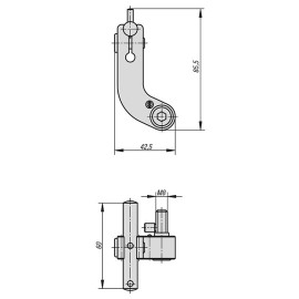 K0993 Упоры для крепления заготовок на тисках