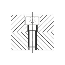 K0869 Винты DIN 912 с цилиндрической головкой