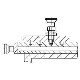 K0630 Штифты стопорные резьбовые удлиненные