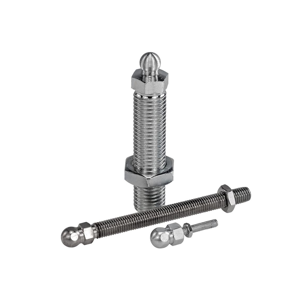 K0421 Винты с гайкой для оснований шарнирных опор, 20°