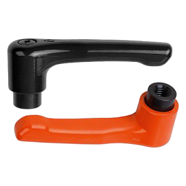 K0737 Рычаги зажимные плоские из цинкового сплава и стали, ВР