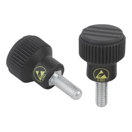 K0247 Ручки с накаткой антистатические