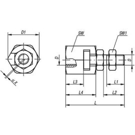 K0709 Муфты с компенсацией радиального смещения