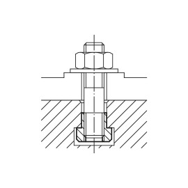 K0377 Гайки для T-пазов DIN 508