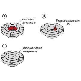 K1487 Втулки установочные для цилиндров Ball lock (K1486)