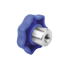 K0153 Ручки звездообразные с выступающей втулкой из нерж. стали