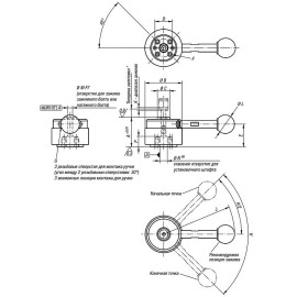 K0910 Механизмы зажимные натяжные
