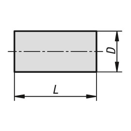 K1407 Магниты цилиндрические из альнико