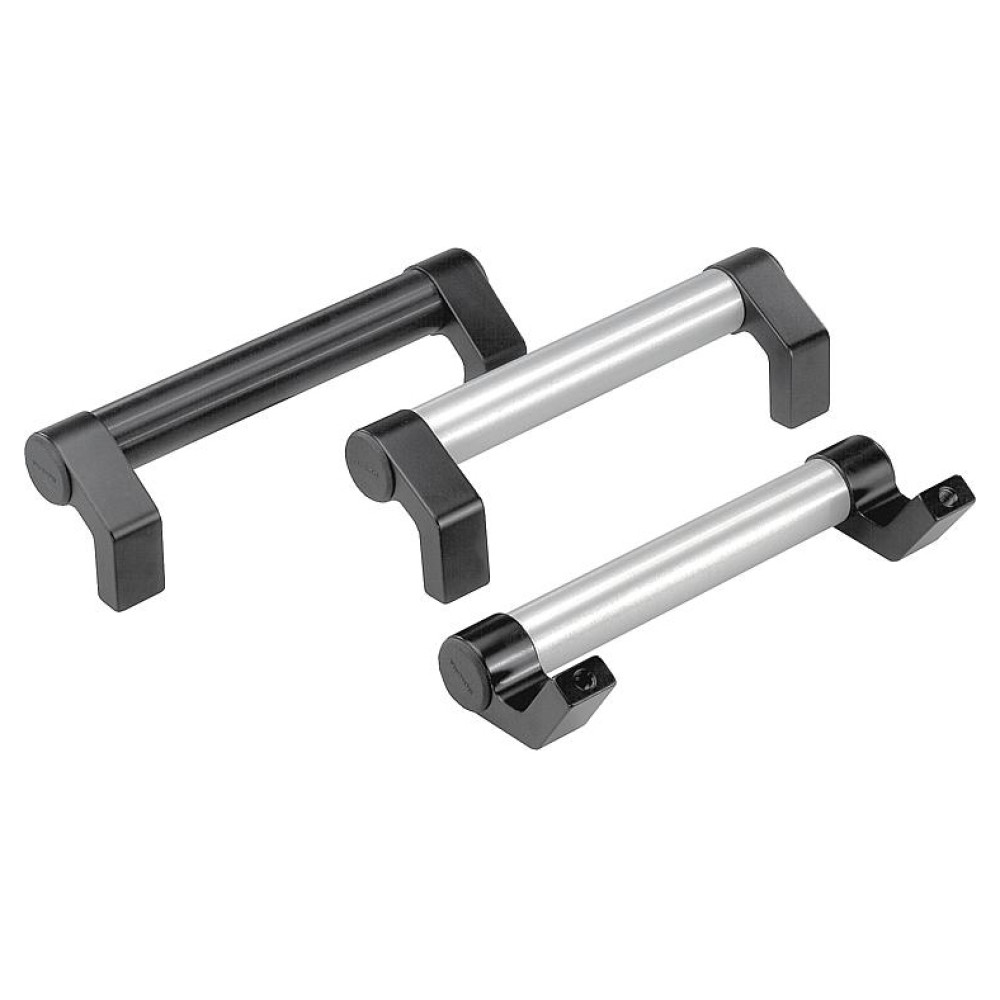 K0132 Ручки трубчатые из алюминия наклонные