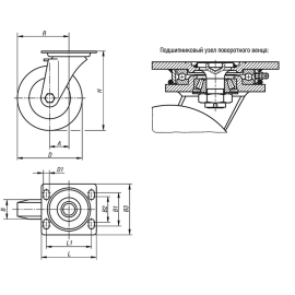 K1769 Ролики усиленные пыле-влагозащищенные