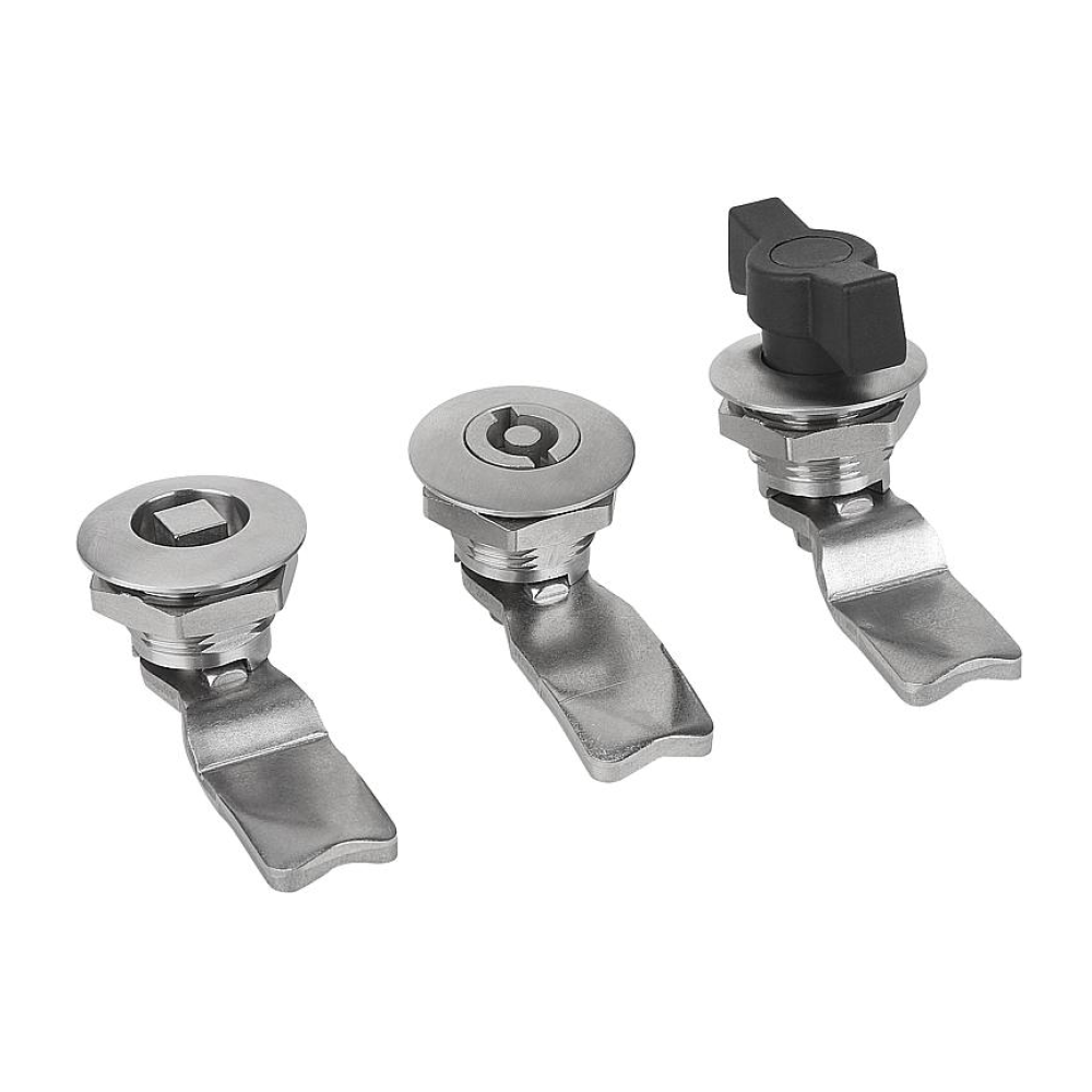 K1339 (K1340) Замки поворотные короткие плоские