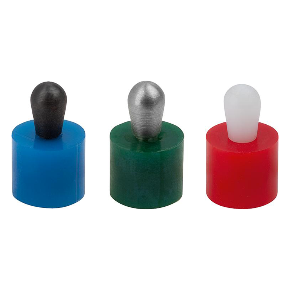 K1733 Упоры пружинные боковые с пластиковой пружинной втулкой