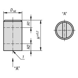 K1403 Магниты цилиндрические неодимовые экранированные