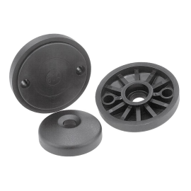 K0423 Основания подвижных опор из пластика, 4°