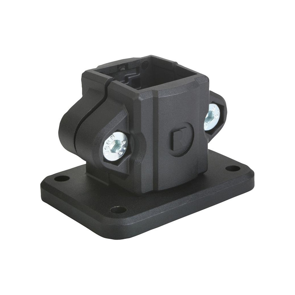 K0478 Зажимы для квадратных труб опорные из пластика