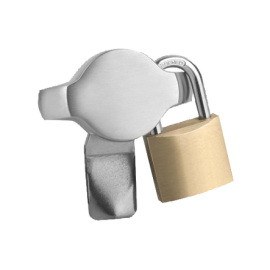 K1358 (K1340) Замки поворотные с проушиной для навесного замка