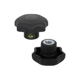 K0155 Ручки звездообразные DIN 6336 антистатические