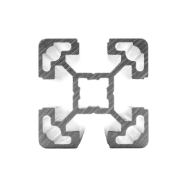А11404010 Профили конструкционные 40X40, паз 10