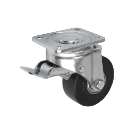 K1763 Ролики усиленные, стальные диски и резиновые шины