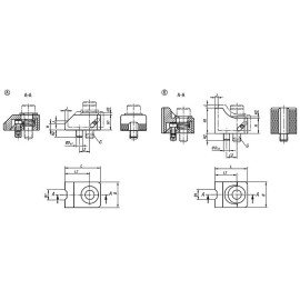 K0932 Зажимы рифленые среднепрофильные