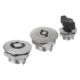 K1339 (K1340) Замки поворотные короткие плоские