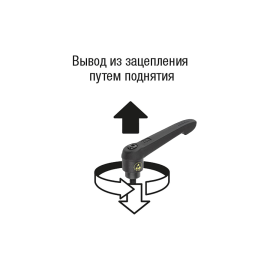 K0269 Рычаги зажимные антистатические с наружной резьбой