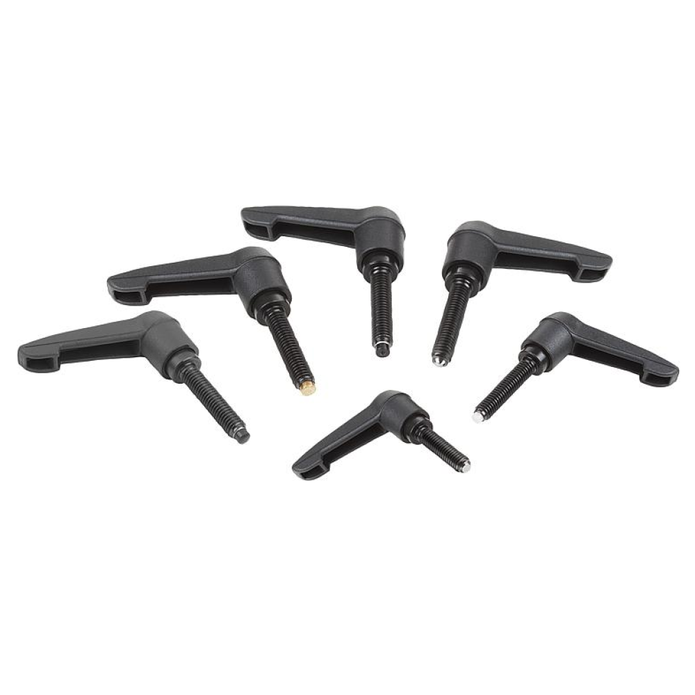 K0780 Рычаги зажимные с наружной резьбой с упором