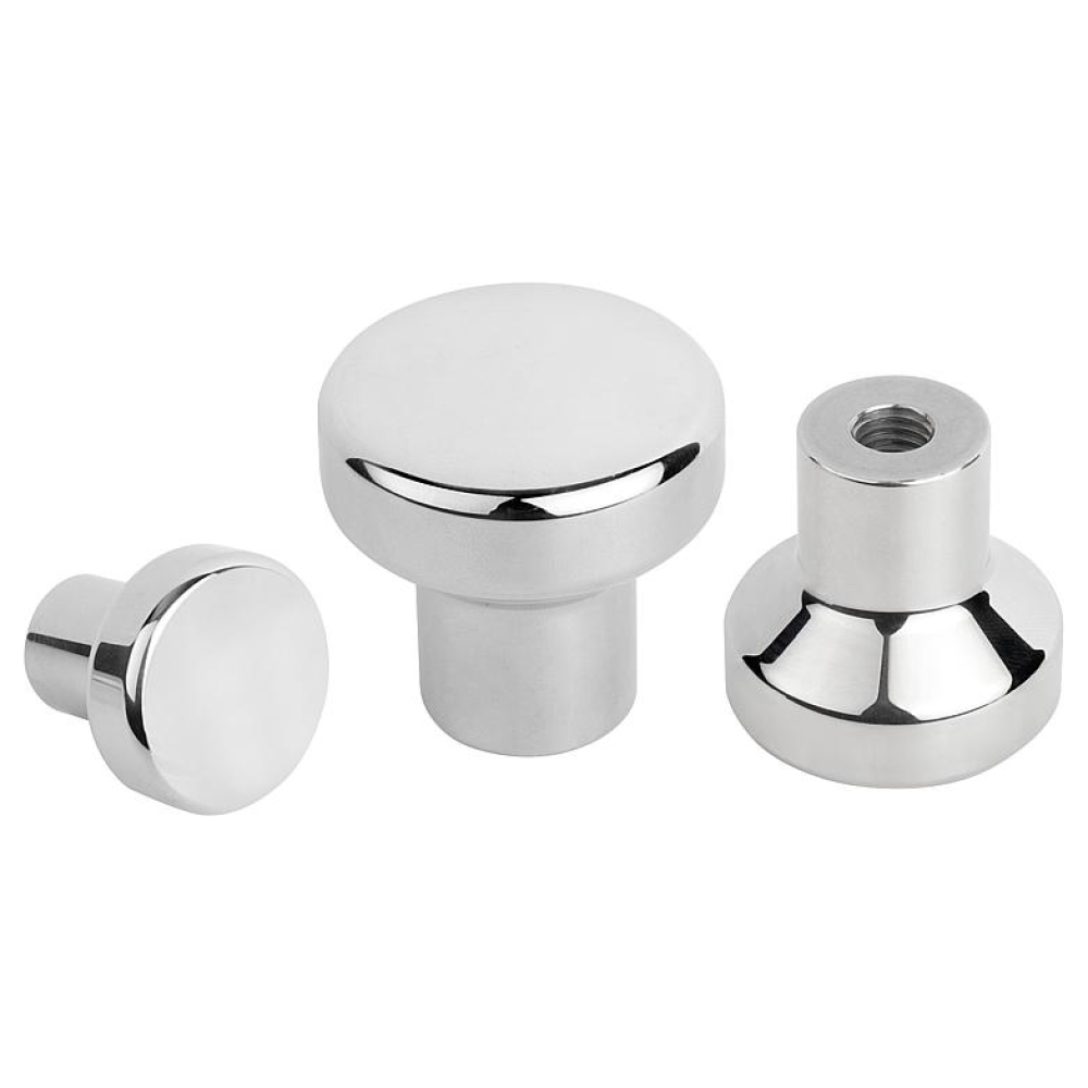 K1308 Ручки кнопки Hygienic USIT плоские, внутренняя резьба