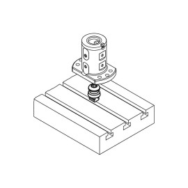 K0969 Пальцы центрирующие UNI lock для Т-пазов
