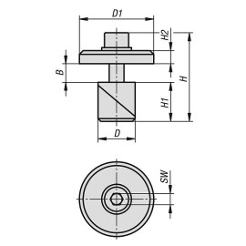K1504 Зажимы с прижимной шайбой