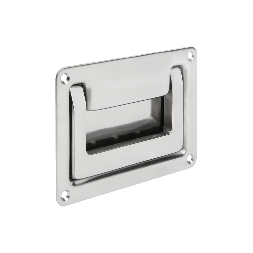 K1305 Ручки врезные из нержавеющей стали откидные