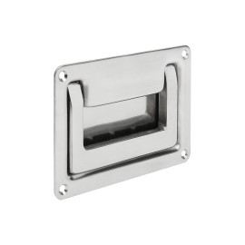 K1305 Ручки врезные из нержавеющей стали откидные