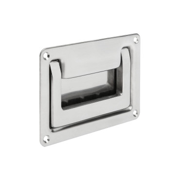 K1305 Ручки врезные из нержавеющей стали откидные