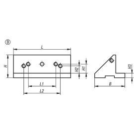K1384 Кулачки зажимные для тисков, 80, 125 мм (K1237)