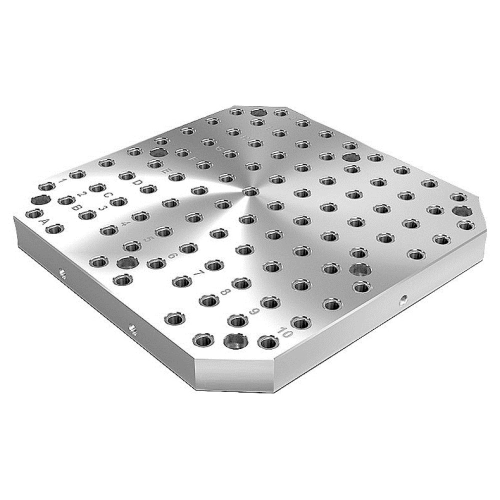 K0806 Плиты для станочных паллет, шаг растра 50±0,02 мм, EN-GJL-300