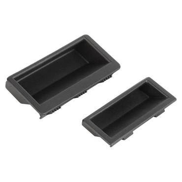 K1306 Ручки врезные из пластика с защелками