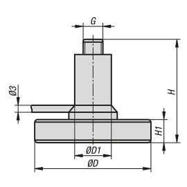 K1845 Крепления выносные магнитные для антенн Bluetooth (K1494)