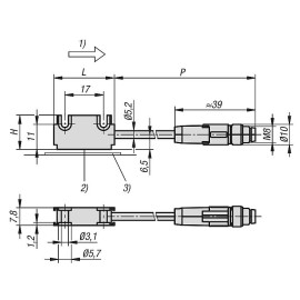 K1658 Датчики магнитные для указателей положения (K1657 B)