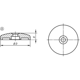 K0425 Основания подвижных опор, 4°
